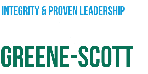 Logo for Marquette Greene‑Scott for Congress